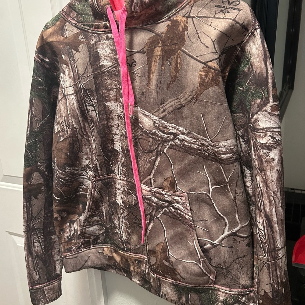 Realtree Hoodie with Pink Accents